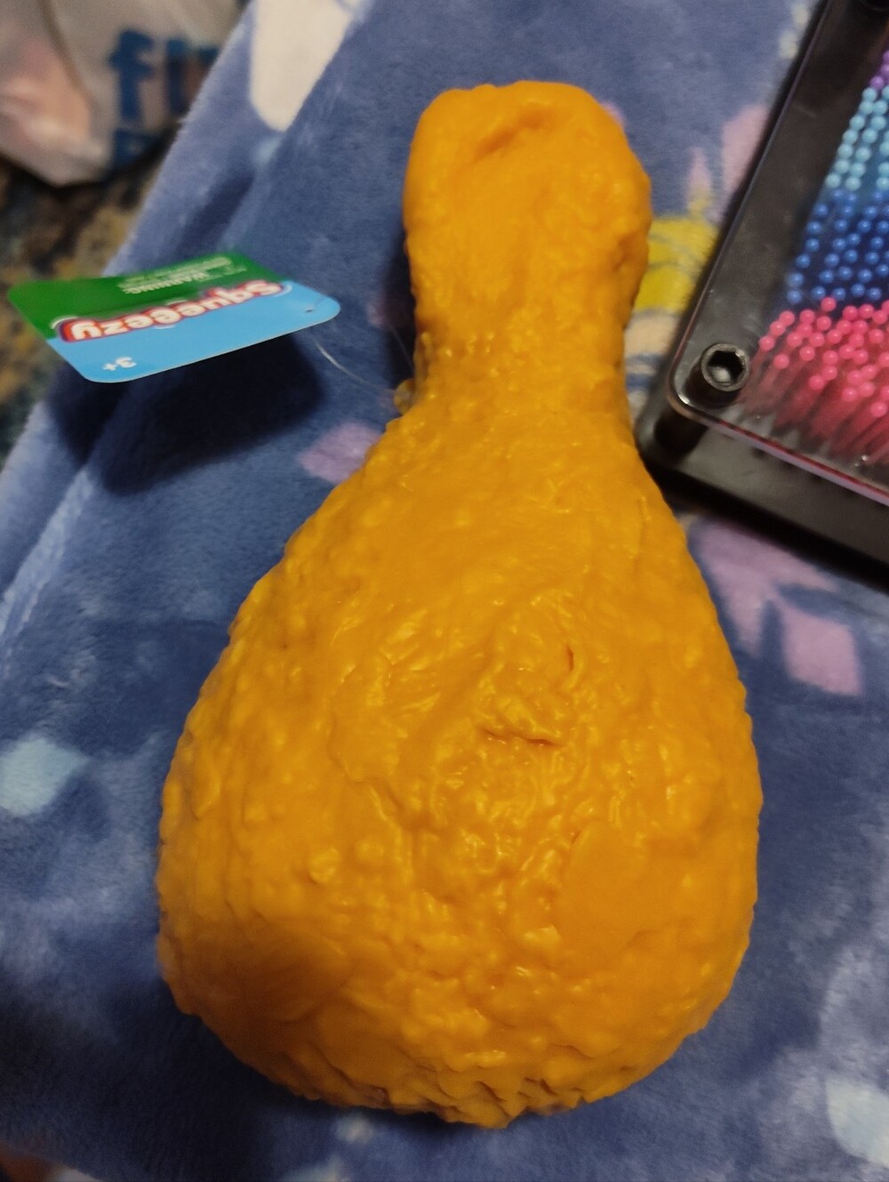 🍗 Squeeezy Jumbo Chicken Drumstick Squishy Toy